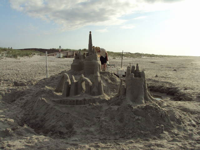 The Official Sandcastle of Sunset Beach 2011!