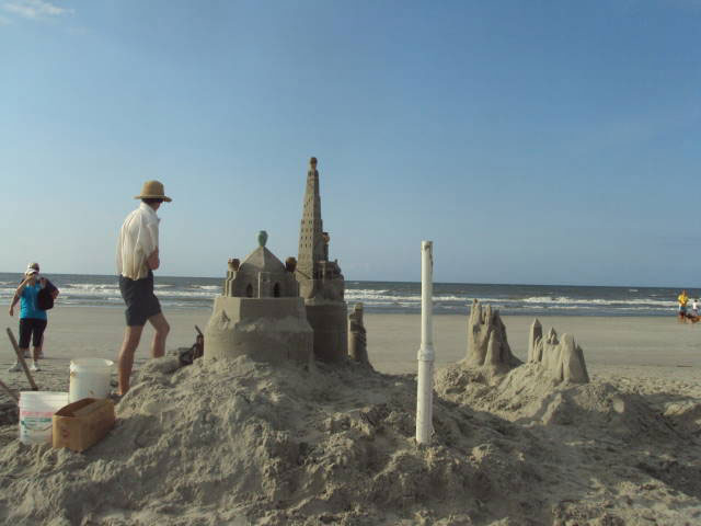 The Official Sandcastle of Sunset Beach 2011!